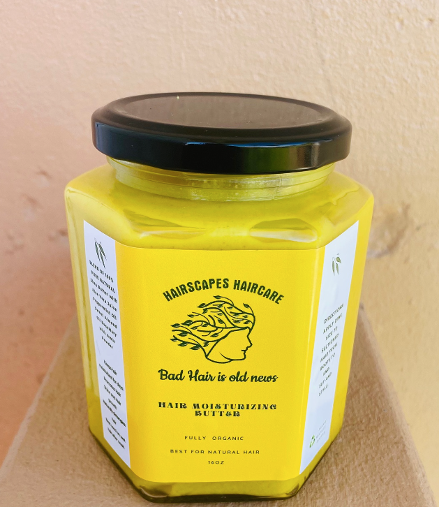 Large moisturizing butter jar